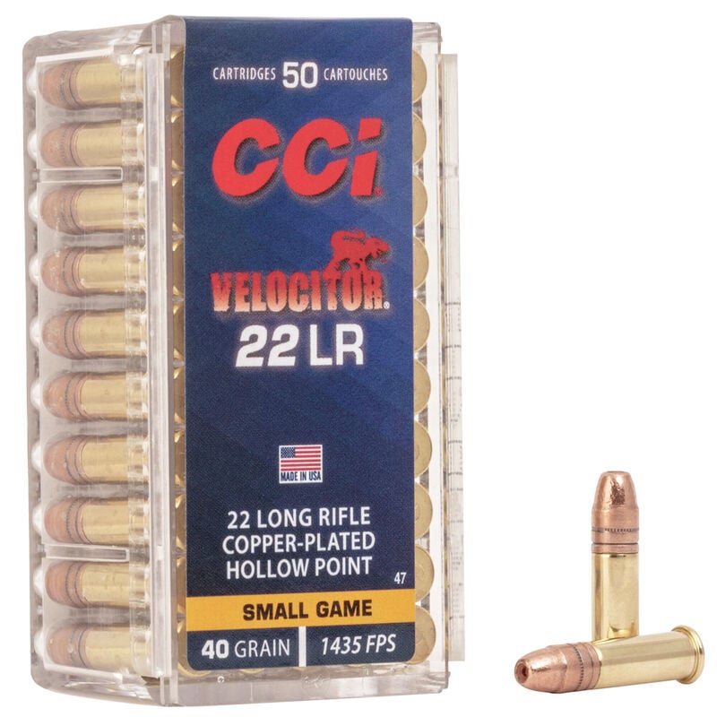 CCI .22LR Velocitor 40GR Ammunition image number 0