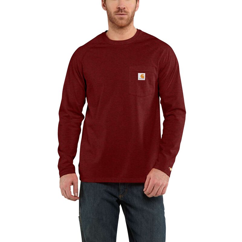 Men's Long Sleeve Force Cotton Tee, , large image number 0