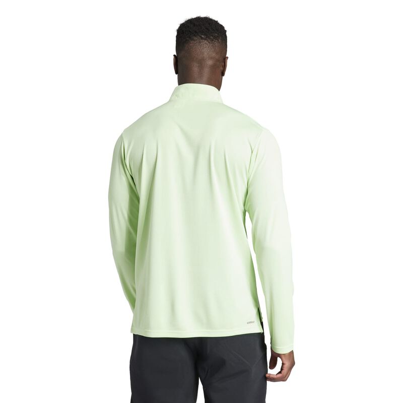 adidas Men's Essential 1/4 Zip Long Sleeve Sweatshirt image number 1
