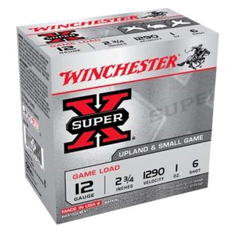 Winchester 12 Gauge Ammunition Super-X Upland Game 2-3/4 image number 0