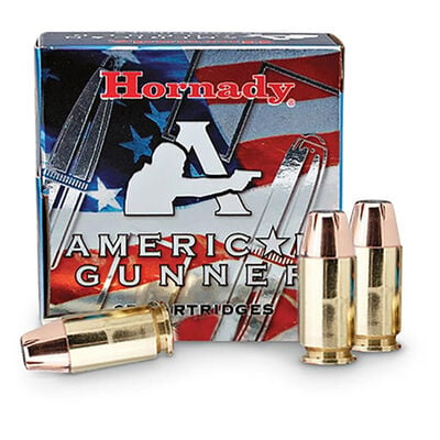 Hornady American Gunner 9mm Luger Ammunition 25 Rounds XTP HP 115 Grains