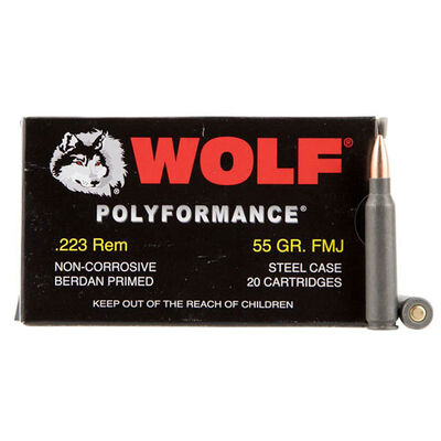 Wolf Wolf .223 55FMJ