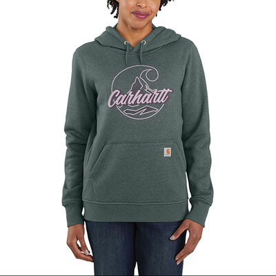 Carhartt Women's Relaxed Fit C Logo Graphic Sweatshirt