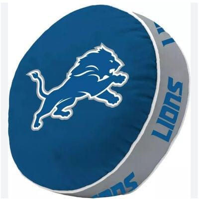 Logo Chair Detroit Lions Puff Pillow