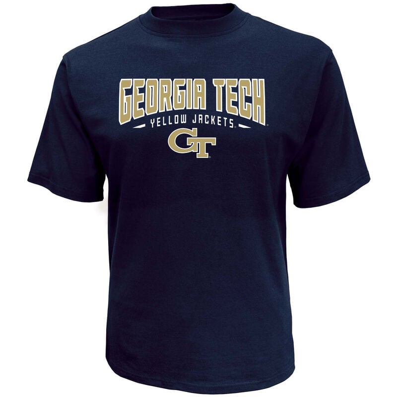 Knights Apparel Men's Short Sleeve Georgia Tech Classic Arch Tee image number 0