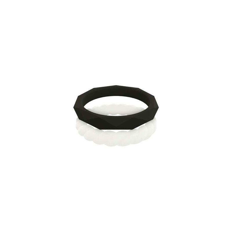 Qalo Women's Stackable Collection Silicone Rings image number 0