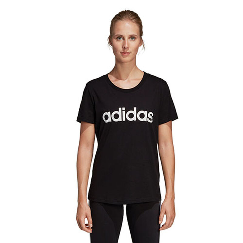 adidas Women's Essential Linear Tee, , large image number 0