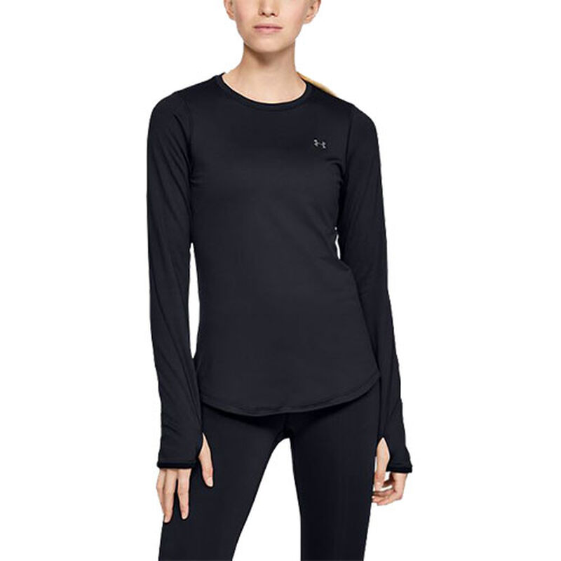 Under Armour Women's Long Sleeve ColdGear Armour Fitted Crew image number 0
