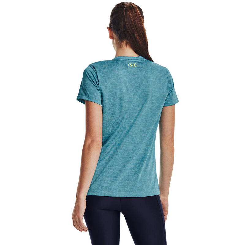 Under Armour Women's Tech Twist Graphic Short Sleeve V-Neck Tee image number 3