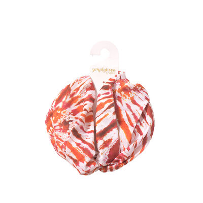Simply Nova Pink and Red Tiedye Headwrap
