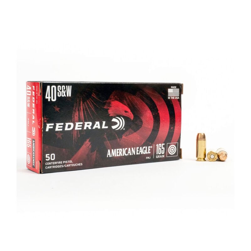Federal 40 S&W 165 Grain Ammunition image number 0