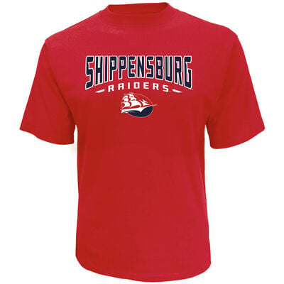 Knights Apparel Men's Shippensburg College Classic Arch Short Sleeve T-Shirt