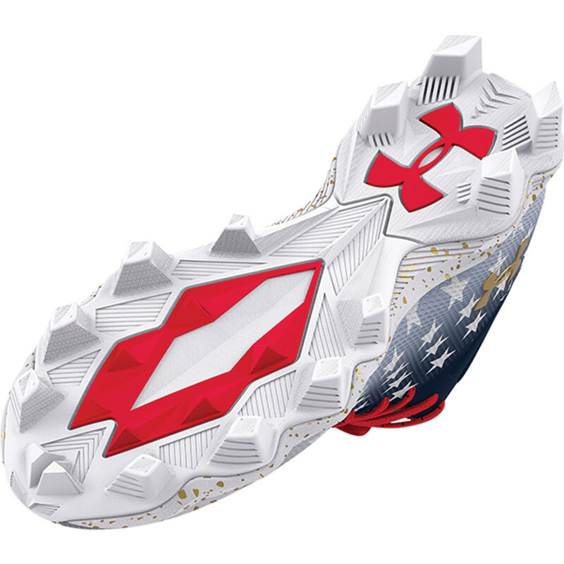 Under Armour Boys' Spotlight Franchise USA Jr. Football Cleats image number 1