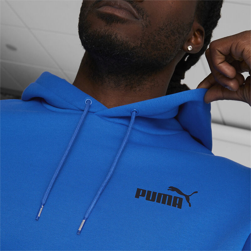 Puma Men's ESS+ Small Logo Hoodie Fleece (S) Us Athletic Apparel image number 3