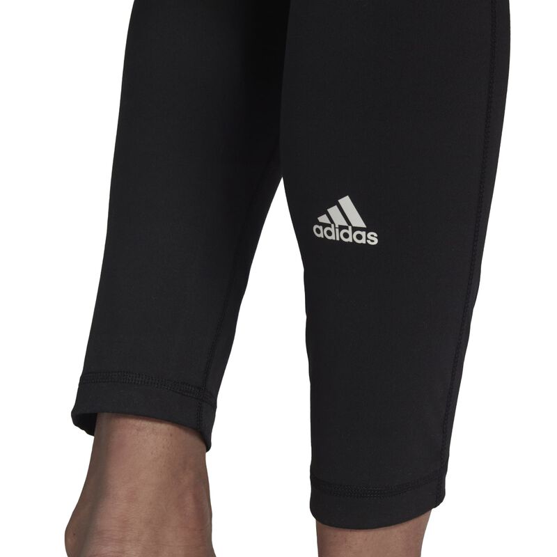 adidas Women's Yoga Essentials High-Waisted Leggings image number 7
