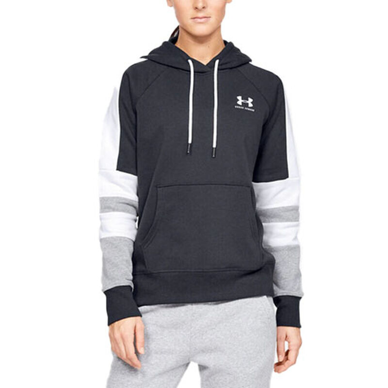 Under Armour Women's Rival Fleece LC Logo Novelty Hoodie, , large image number 0