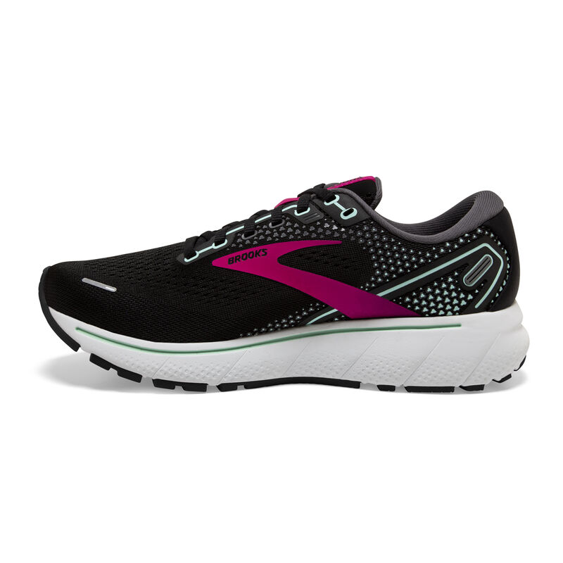 Brooks Women's Ghost 14 Wide Running Shoes image number 3
