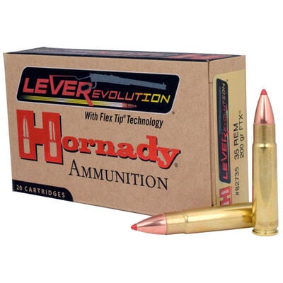 Hornady Leverevolution .35 Ftx 200 Grain Remington Ammunition