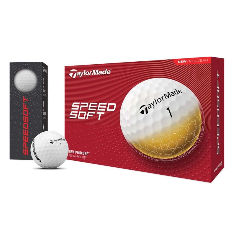 Taylormade Speed Soft Golf Balls - 12 Pack image number 0