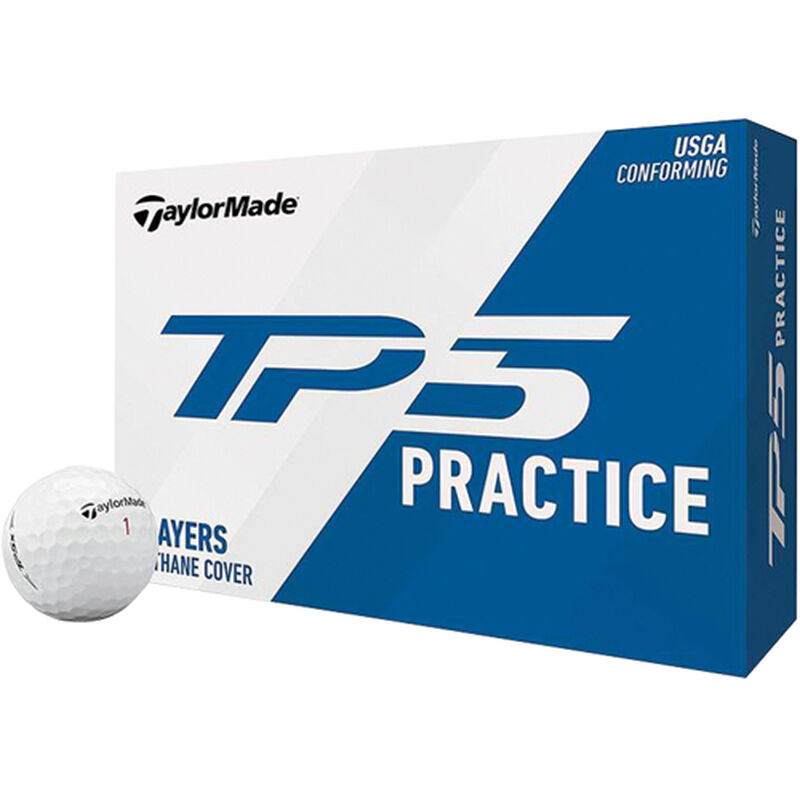 Taylormade TP5 Practice 12 Pack Golf Balls image number 0