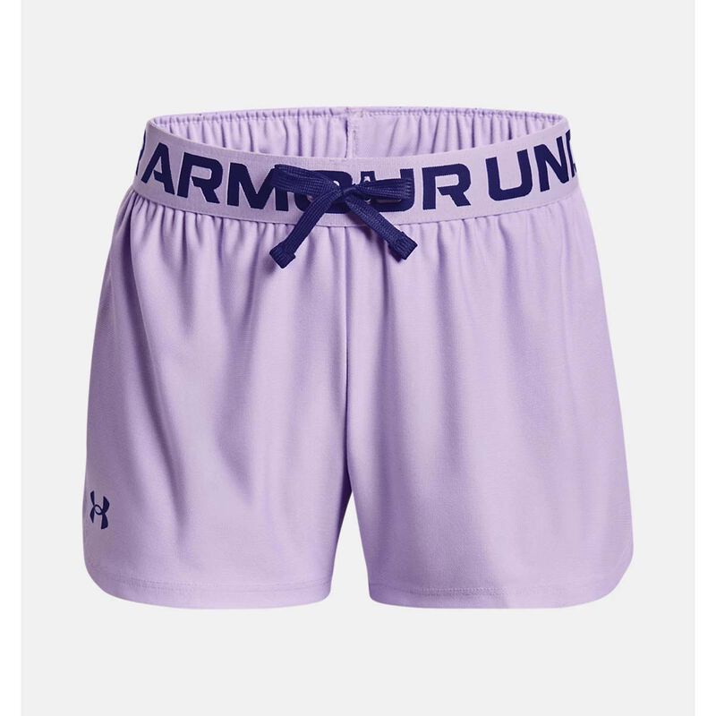 Under Armour Girls' Play Up Solid Shorts image number 0