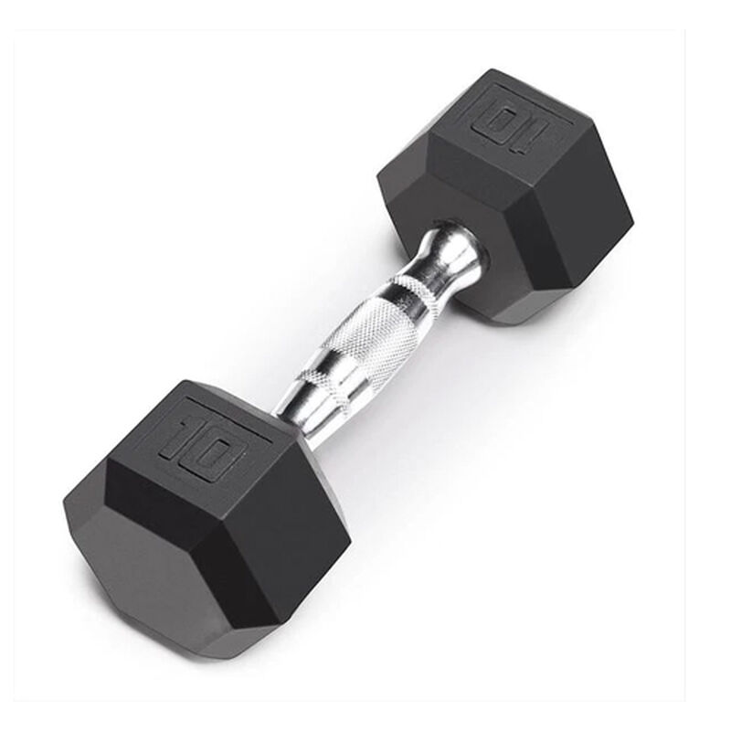 Marcy 10lb. Rubber Dumbbell image number 0