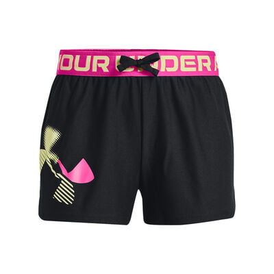 Under Armour Girls' Play Up Grph Logo Shorts