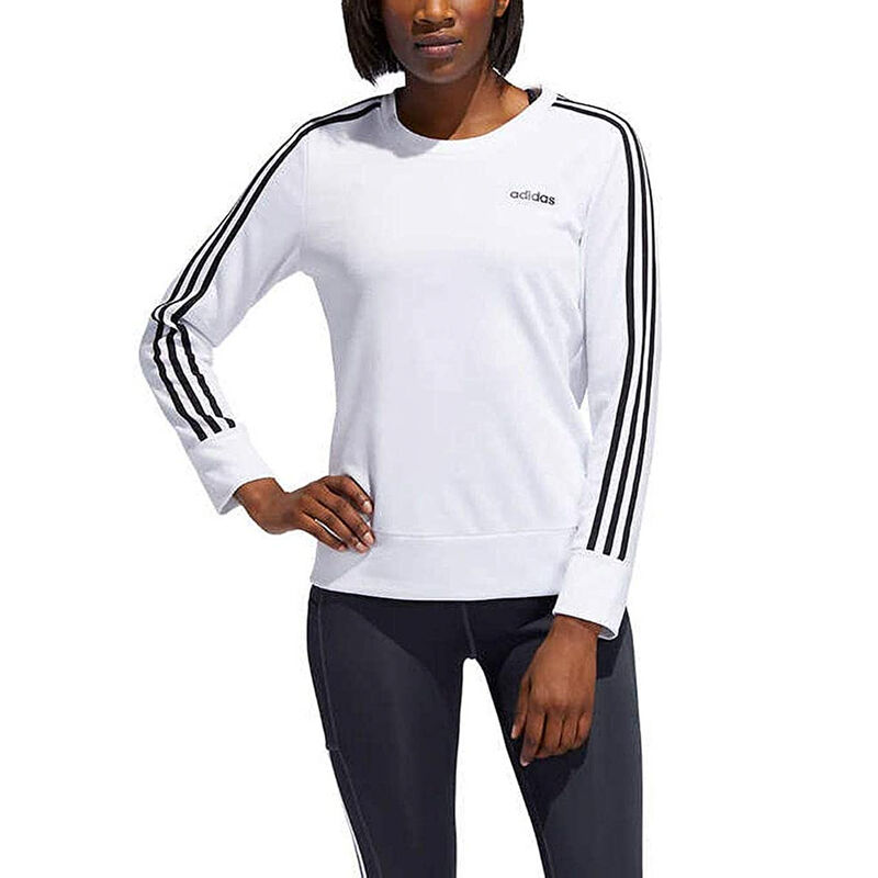 adidas Women's Essentials 3-Stripe Crewneck image number 0