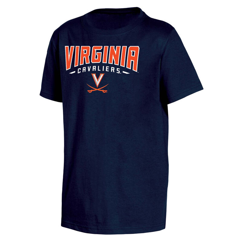 Knights Apparel Youth Short Sleeve Virginia Classic Arch Tee image number 0