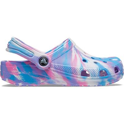 Crocs Youth Classic Marbled Clogs