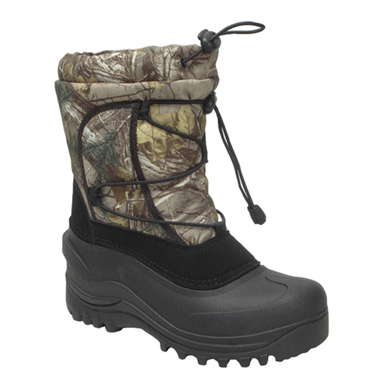 Itasca Boys' Cerebus Camo Winter Boots image number 0