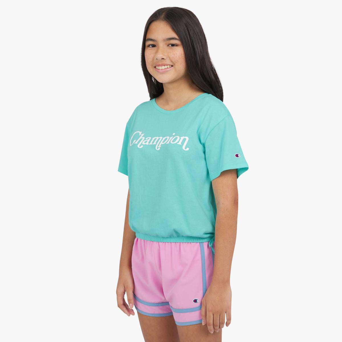Champion Girls' Cinched Tee