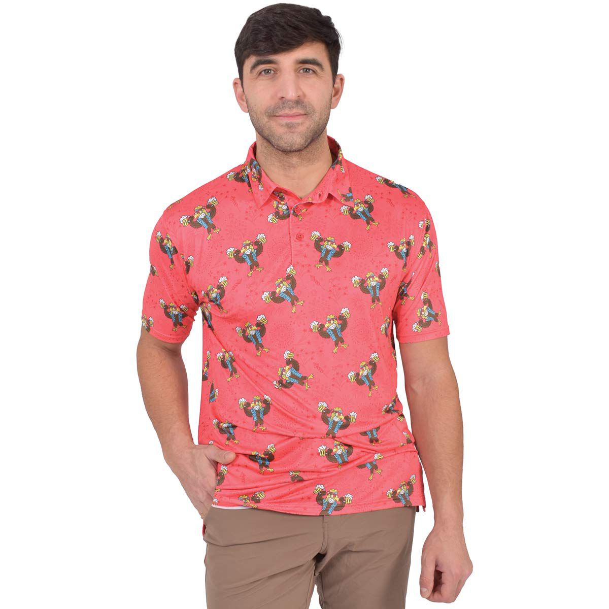 Aeroline Men's Party Eagle Print