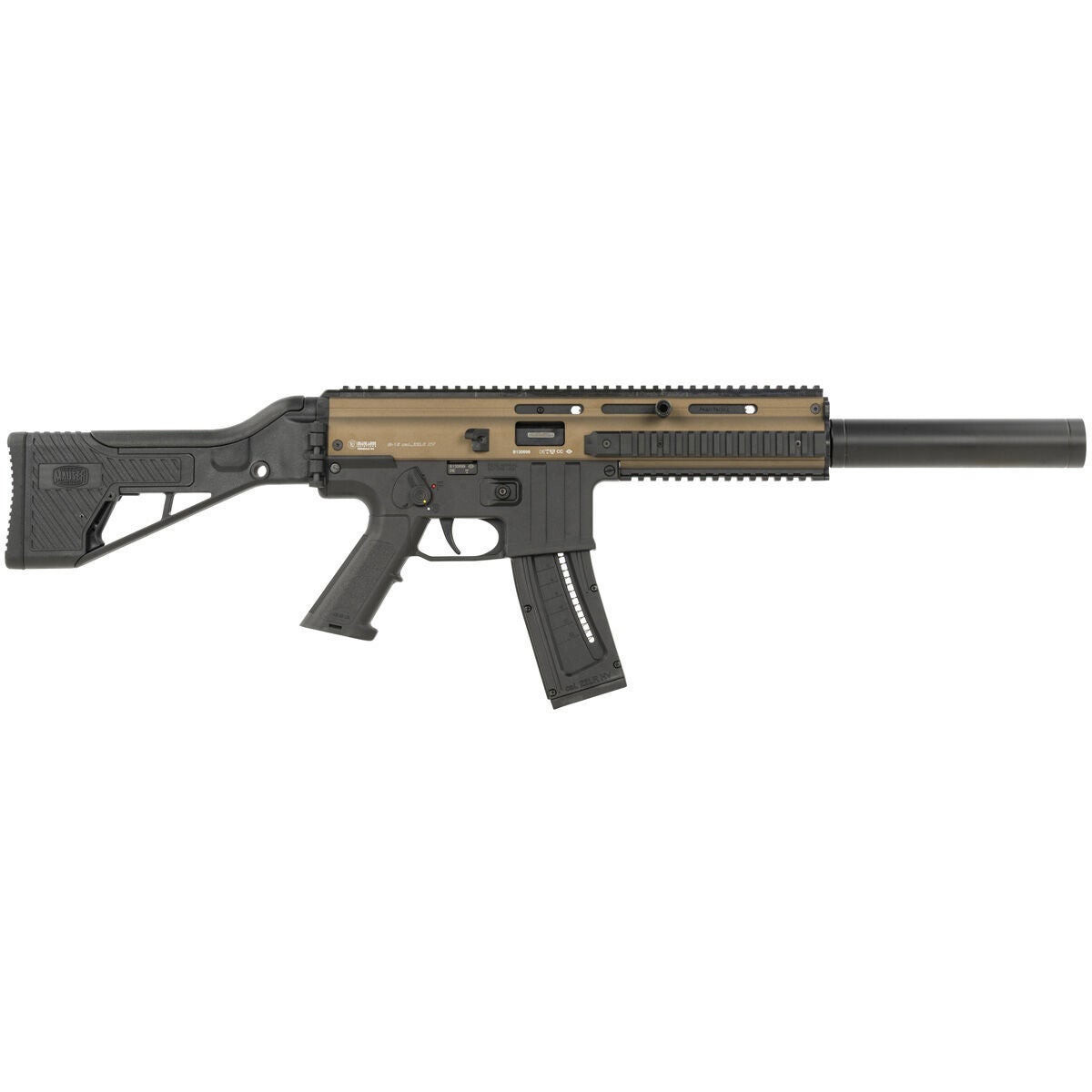 Bls Supply 4150025 M-15 SD 22 LR 22 Plus 1 16.50" Barrel w/Faux Suppressor Centerfire Rifle