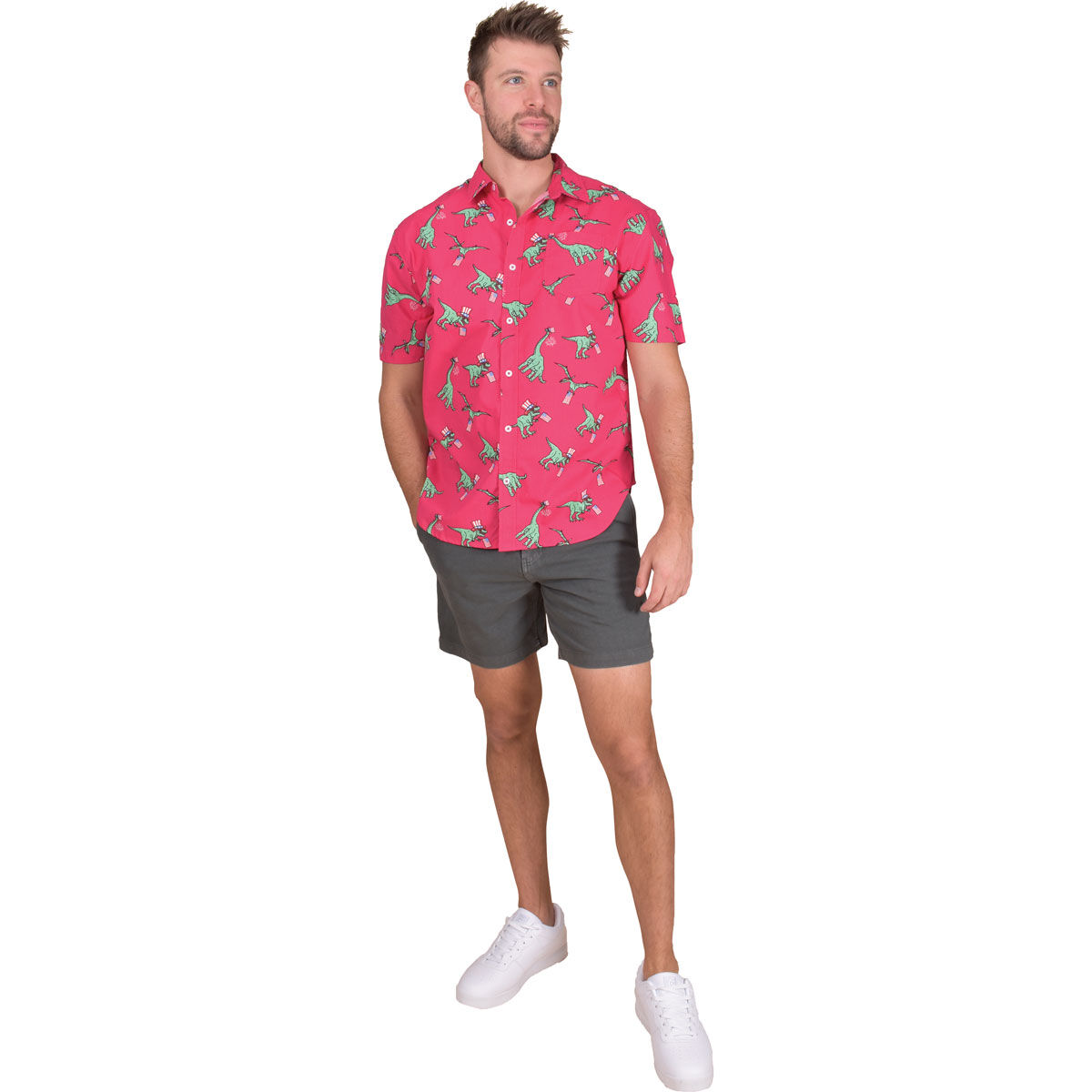 Staghorn Outfit Men's Short Sleeve Print Woven