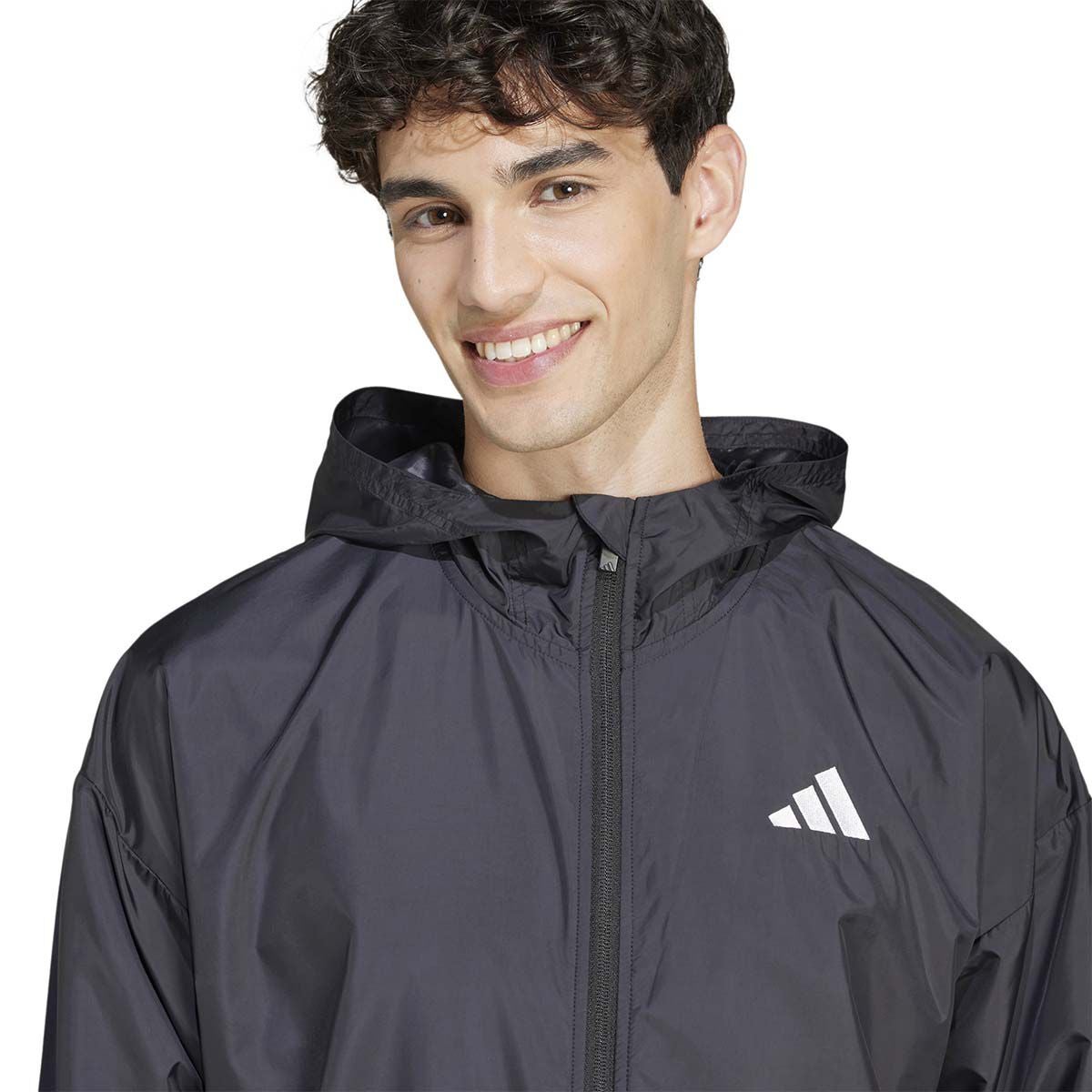 adidas Men's Essentials Big Logo Woven Windbreaker