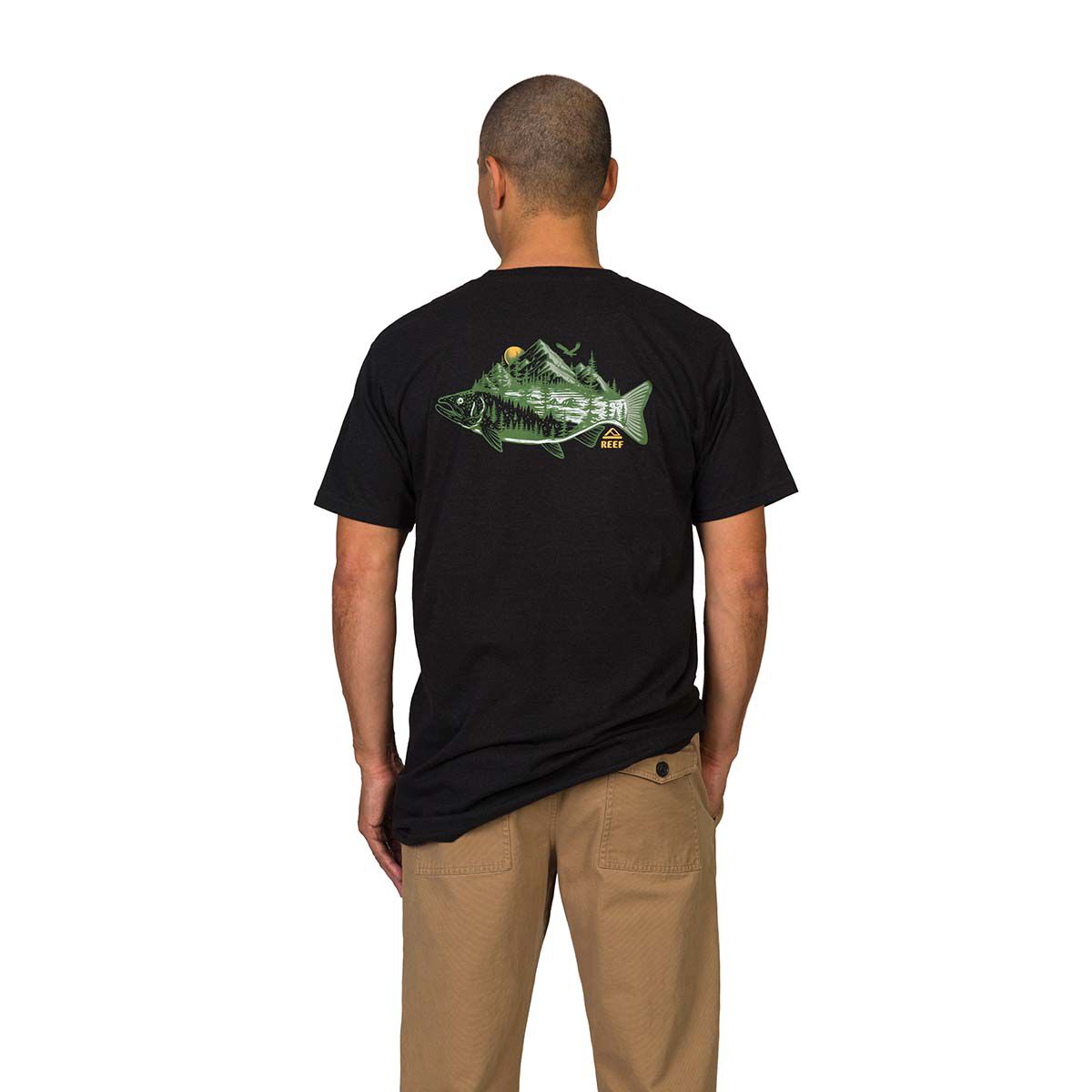 Reef Men's Fish Scenery Short Sleeve Tee