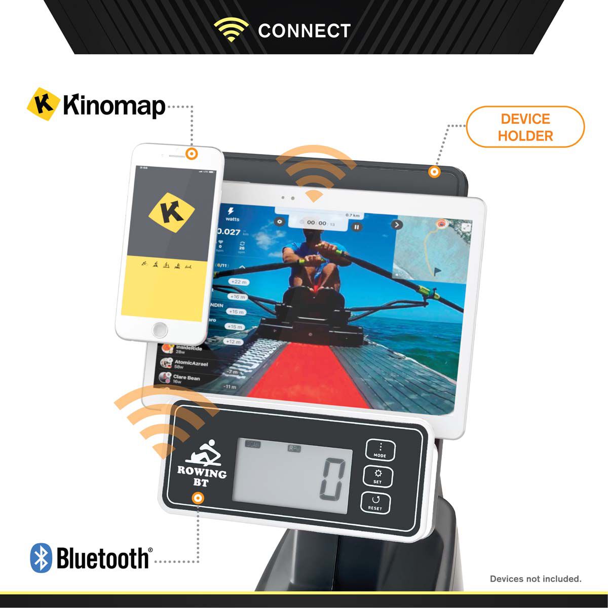 Circuit Fitness AMX-979RW Foldable Magnetic Rowing Machine