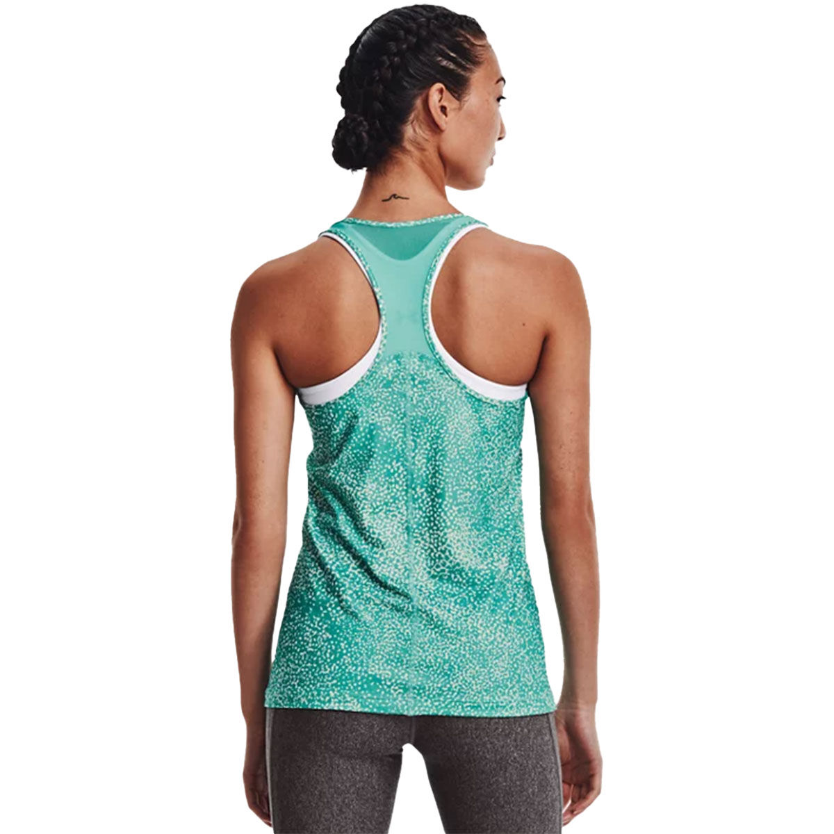 Under Armour Women's HeatGear Racer Print Tank