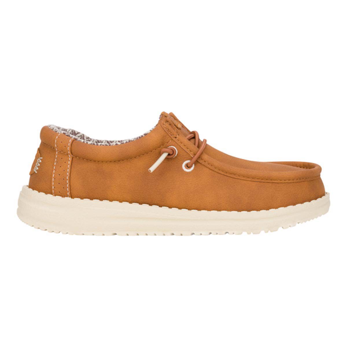 HeyDude Boys' Wally Classic Tan Shoe