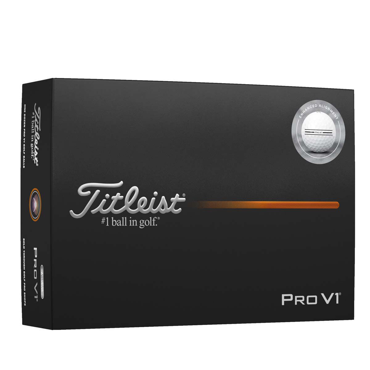 Titleist 2025 Pro V1 Enhanced Align Golf Balls - 12 Pack