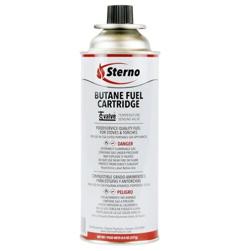 Sterno 8oz Butane Cooking Fuel Cartridge