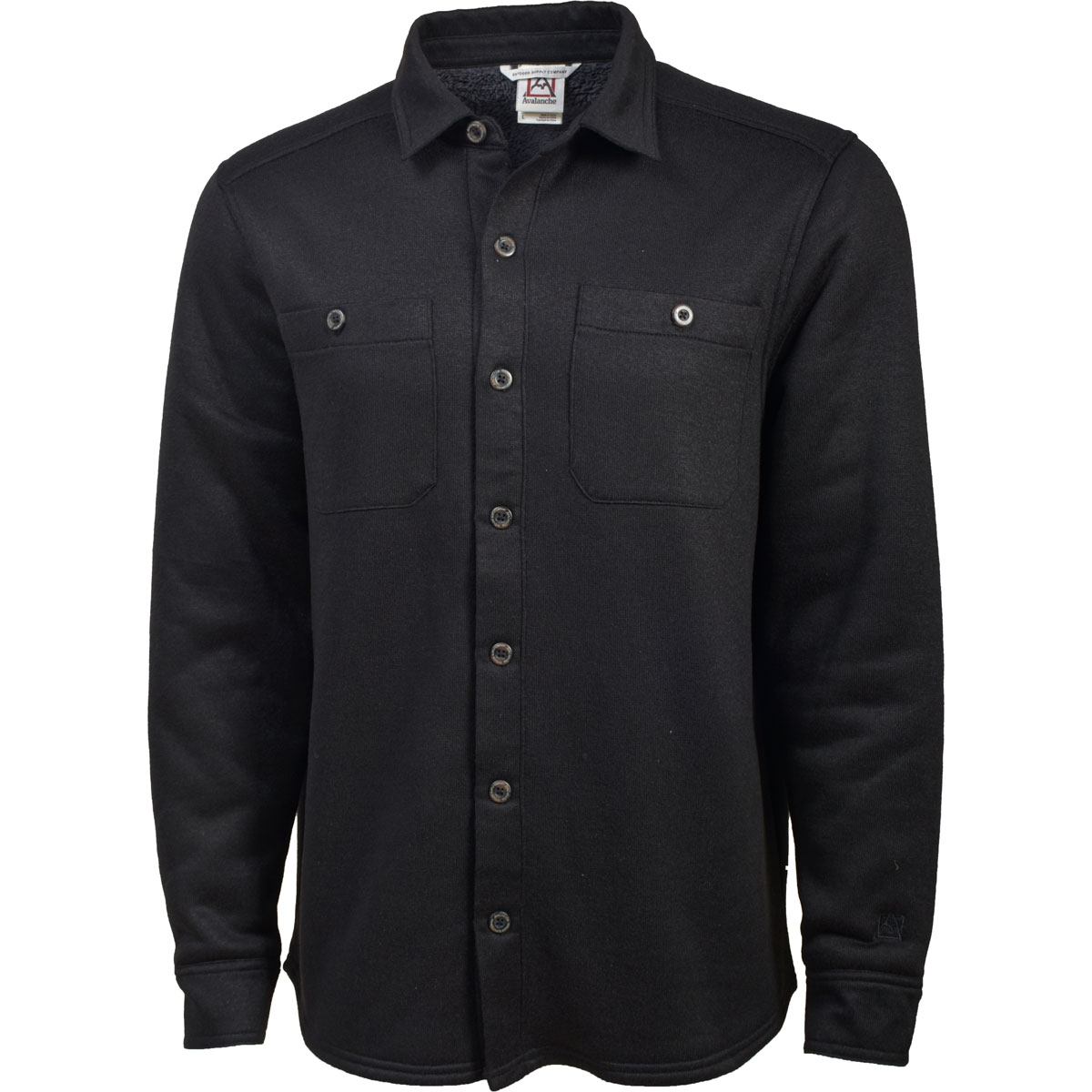 Avalanche Men's Sherpa-Lined Button-Up Shirt