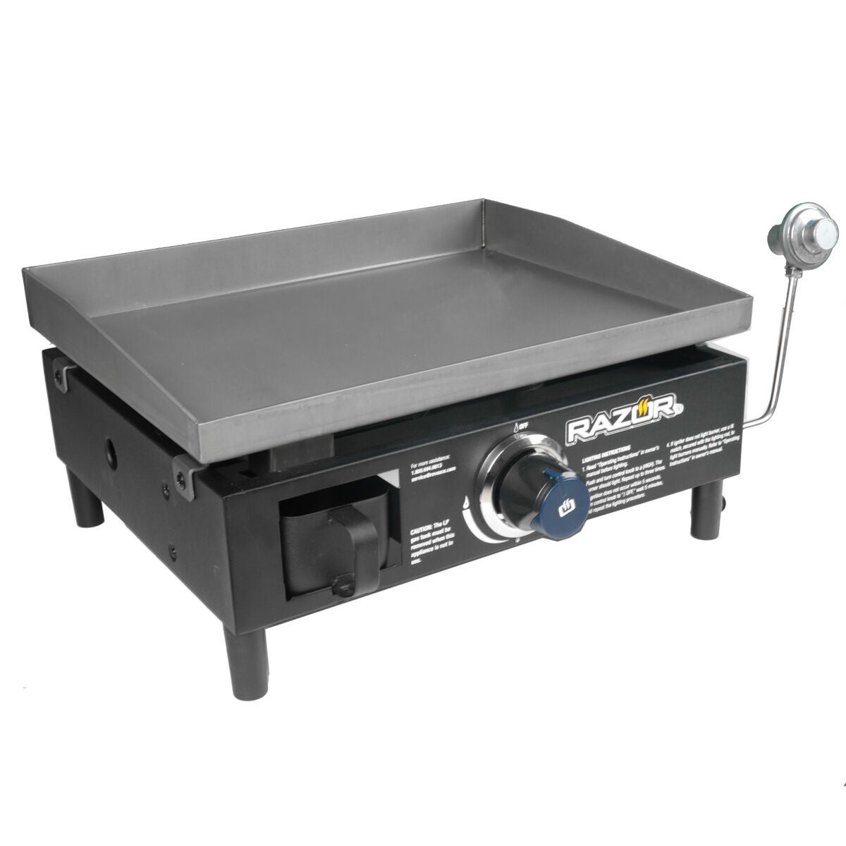 Razor 1-Burner Portable LP Gas Griddle