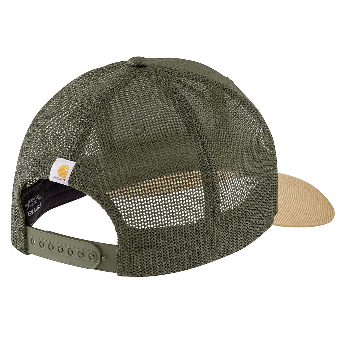 Carhartt Men's Canvas Mesh-Back Dog Patch Cap