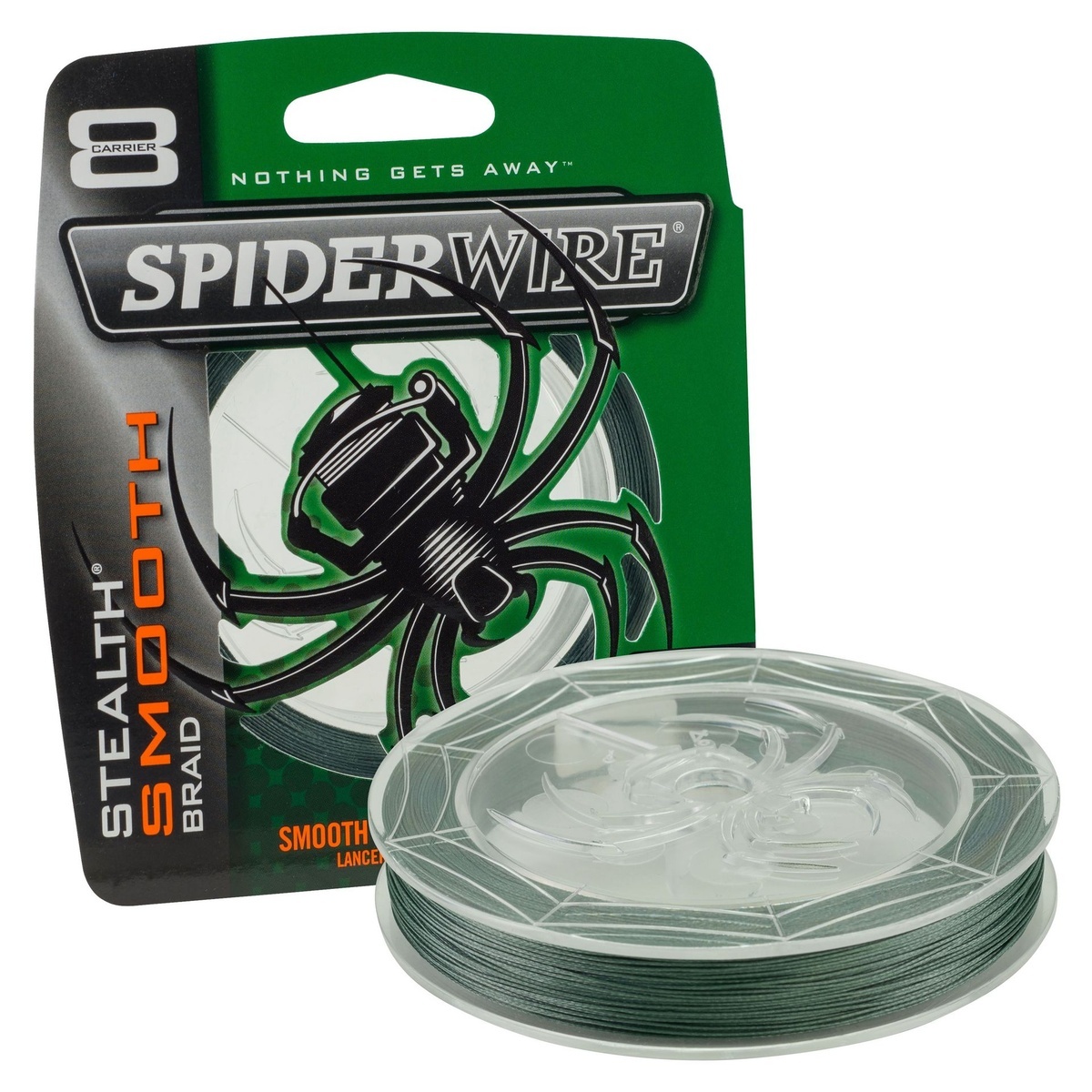 Spiderwire Stealth Smooth Braid Fishing Line, Moss Green