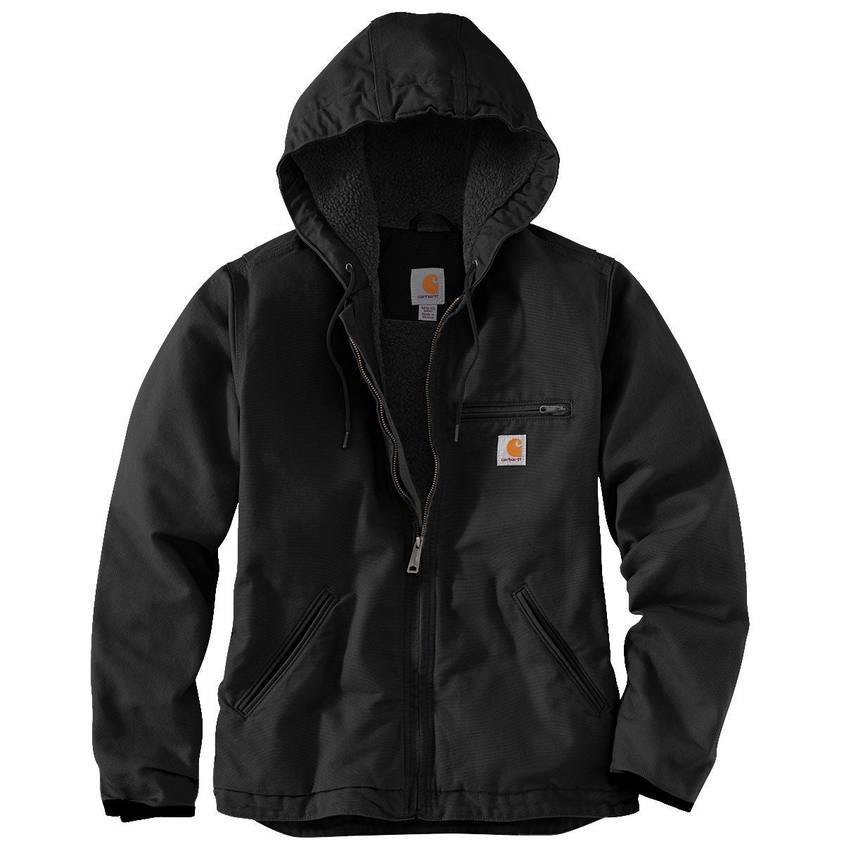 Carhartt Women's Loose Fit Washed Duck Sherpa Lined Jacket