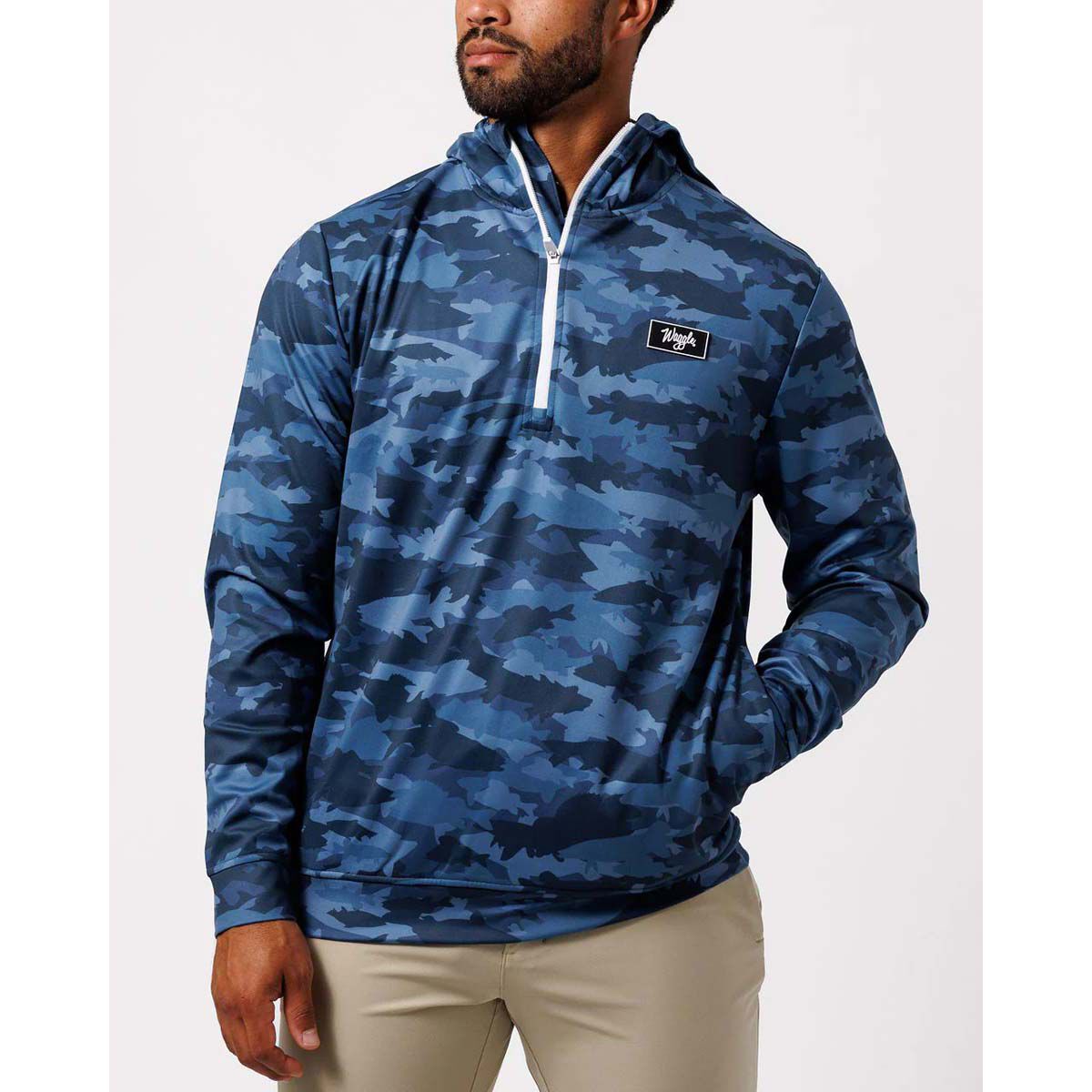 Waggle Golf Men's Nibbler 1/4 Zip Hoodie