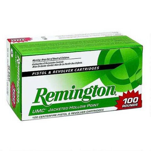 Remington .38 Special +P SJHP 100ct Ammo