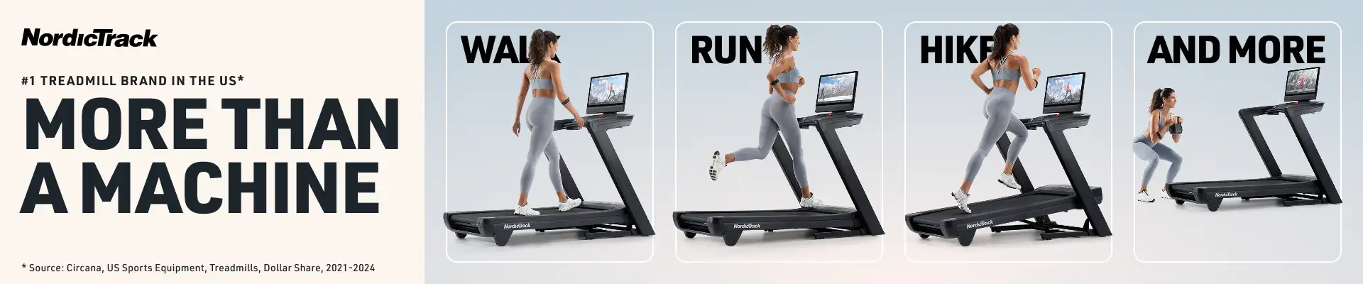 NordicTrack Commerical 2450 Category Banner - Whitesweep - Desktop